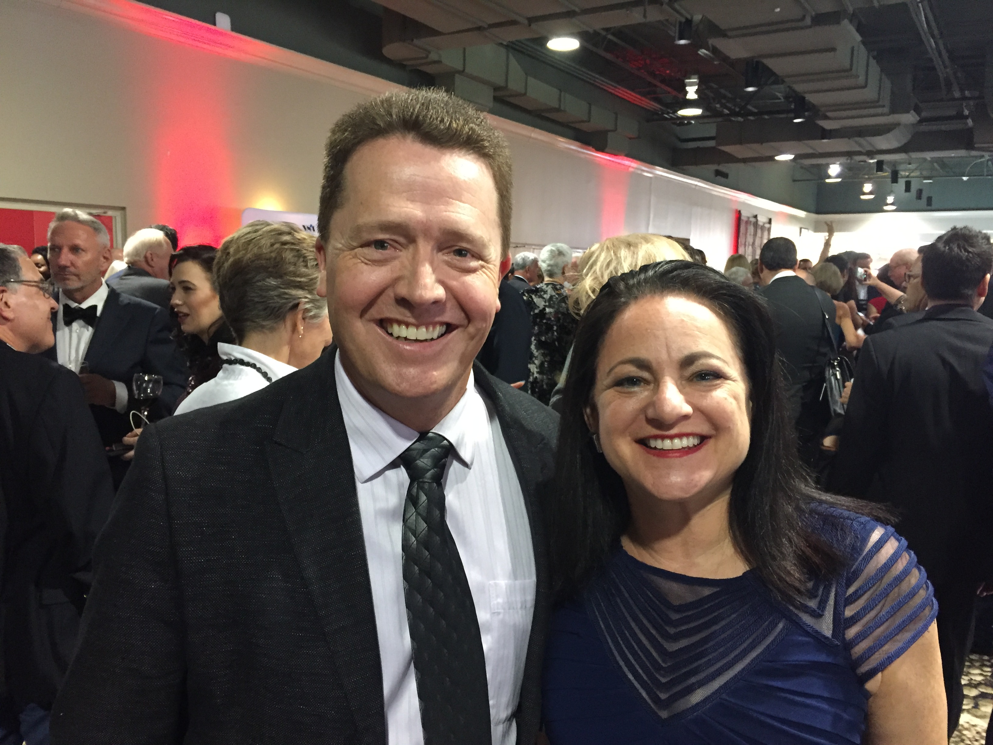 Arlene Cogen and Dr Paul Jenkins