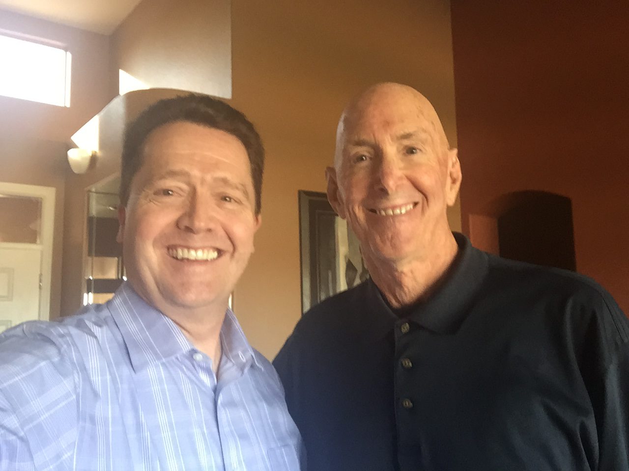 Norm Angell and Dr. Paul Jenkins