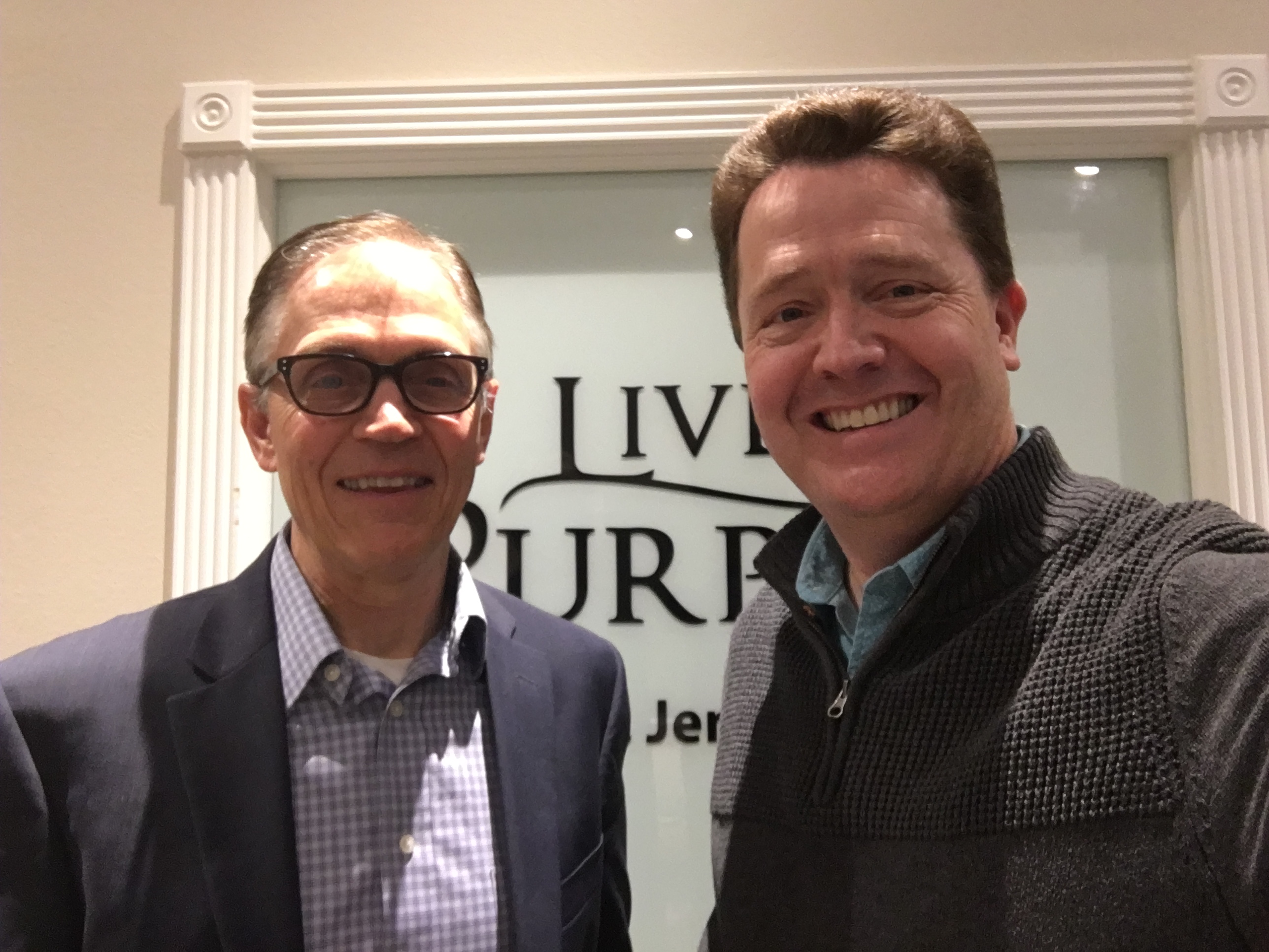 Mark Dayton At Live On Purpose Radio