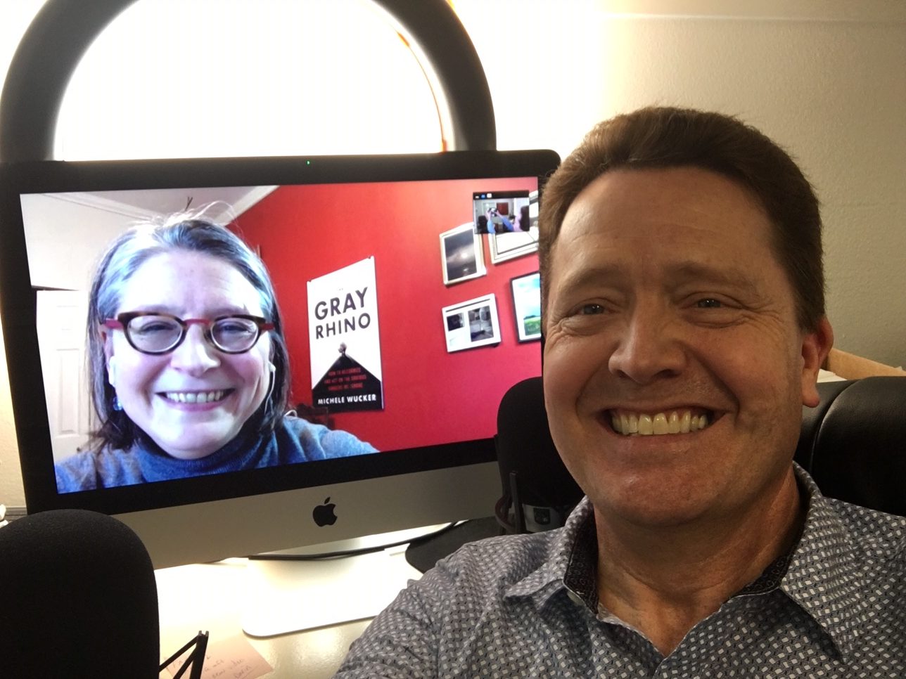Michele Wucker at Live On Purpose Radio