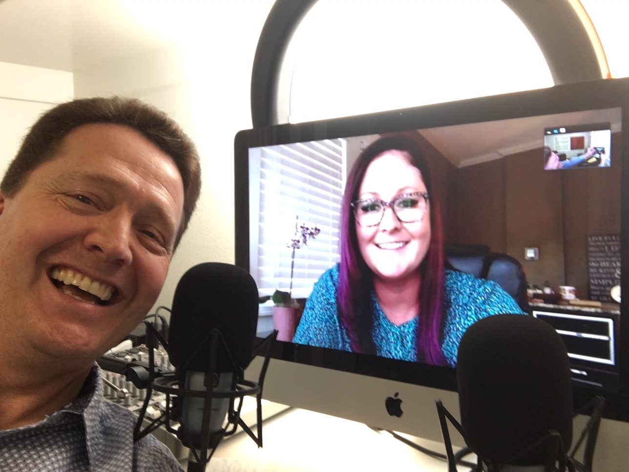 Tiffany Barnes at Live On Purpose Radio