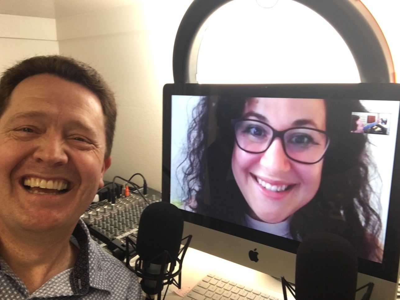 Marilena Fallaris at Live On Purpose Radio