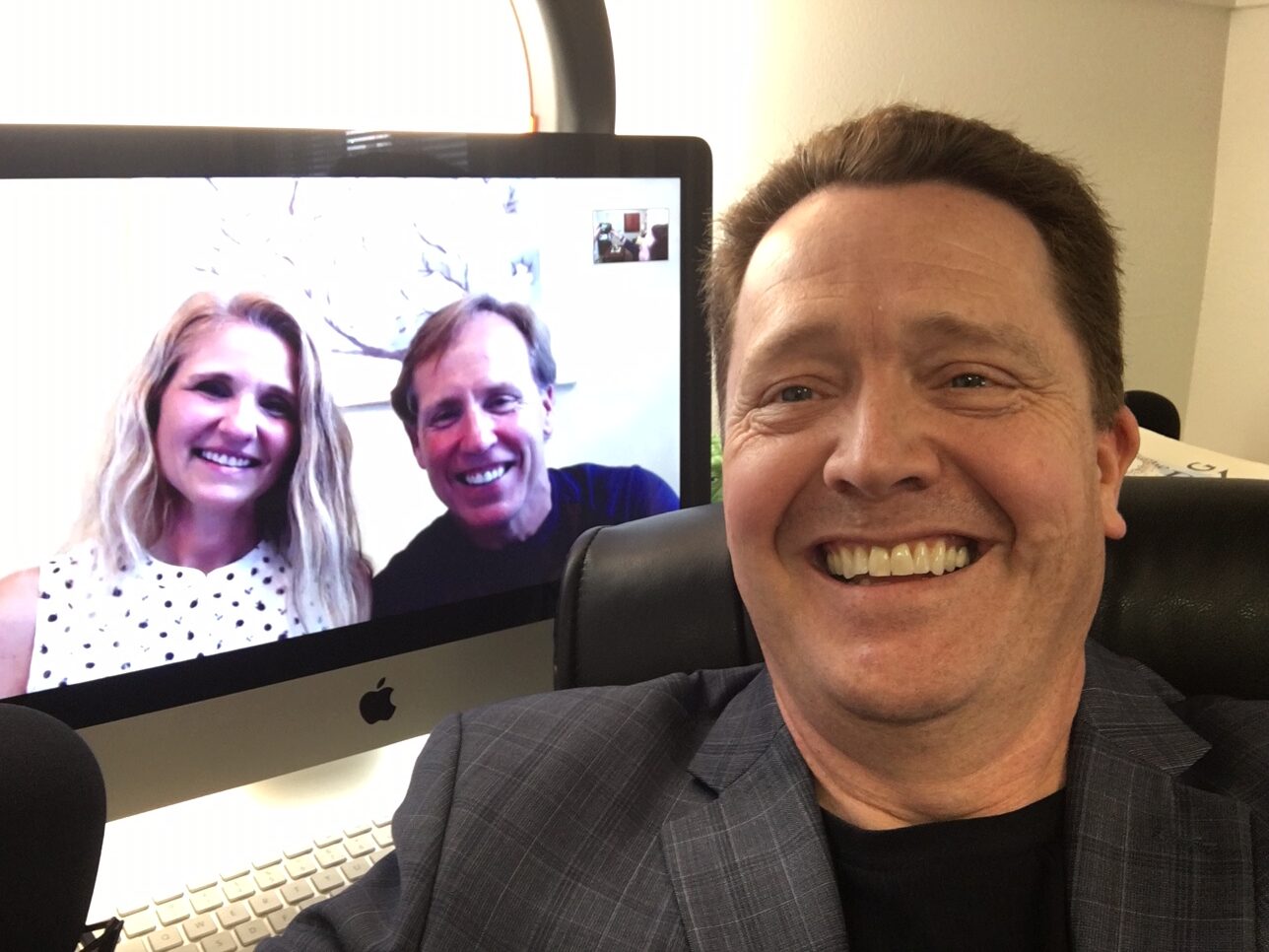 Chris and Sheri McNally at Live On Purpose Radio