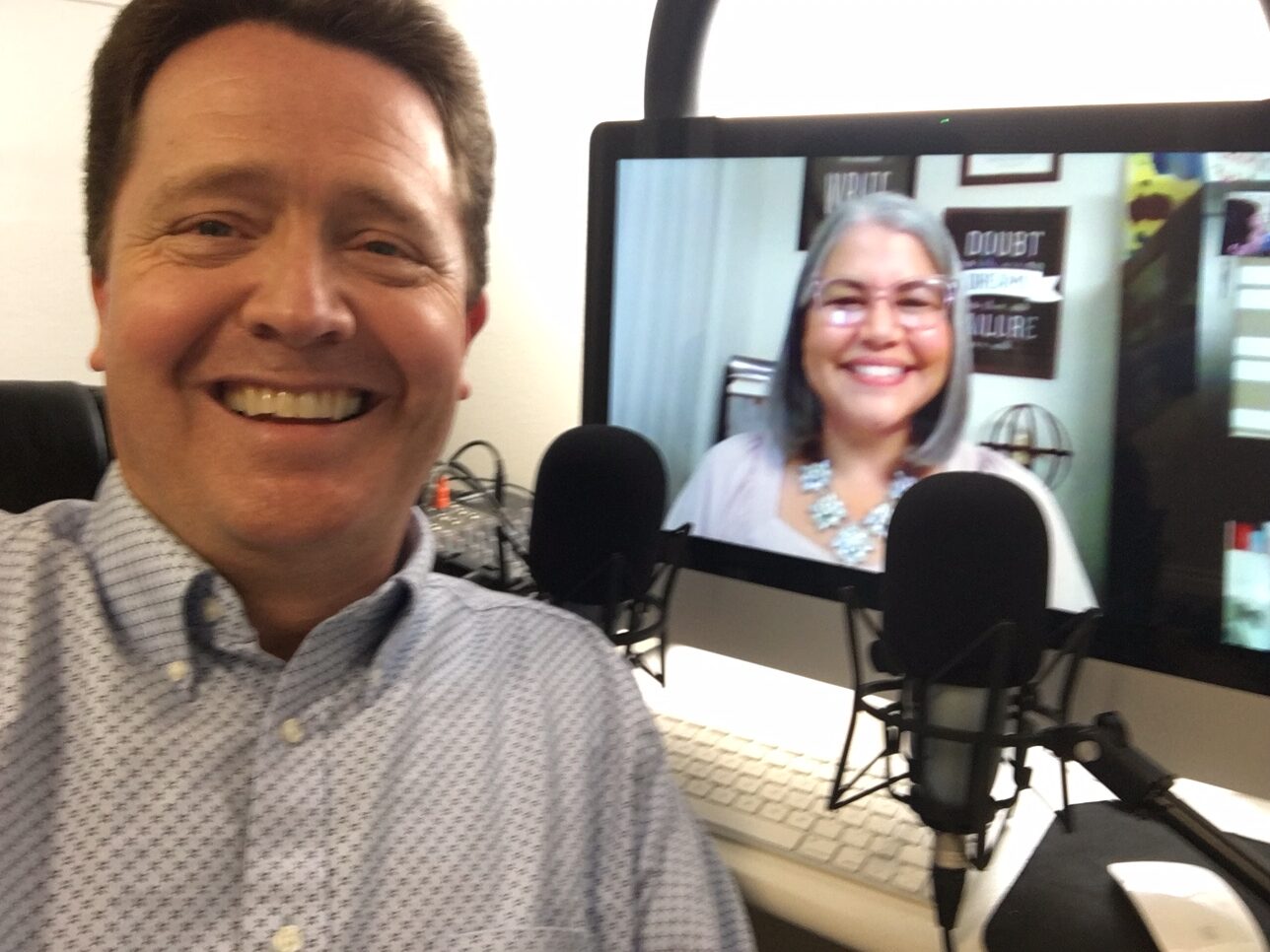 Marcy Amaro at Live On Purpose Radio