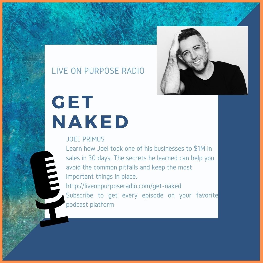 Joel Primus at Live On Purpose Radio