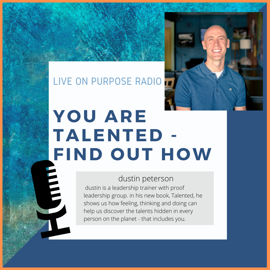 Dustin Peterson at Live On Purpose Radio