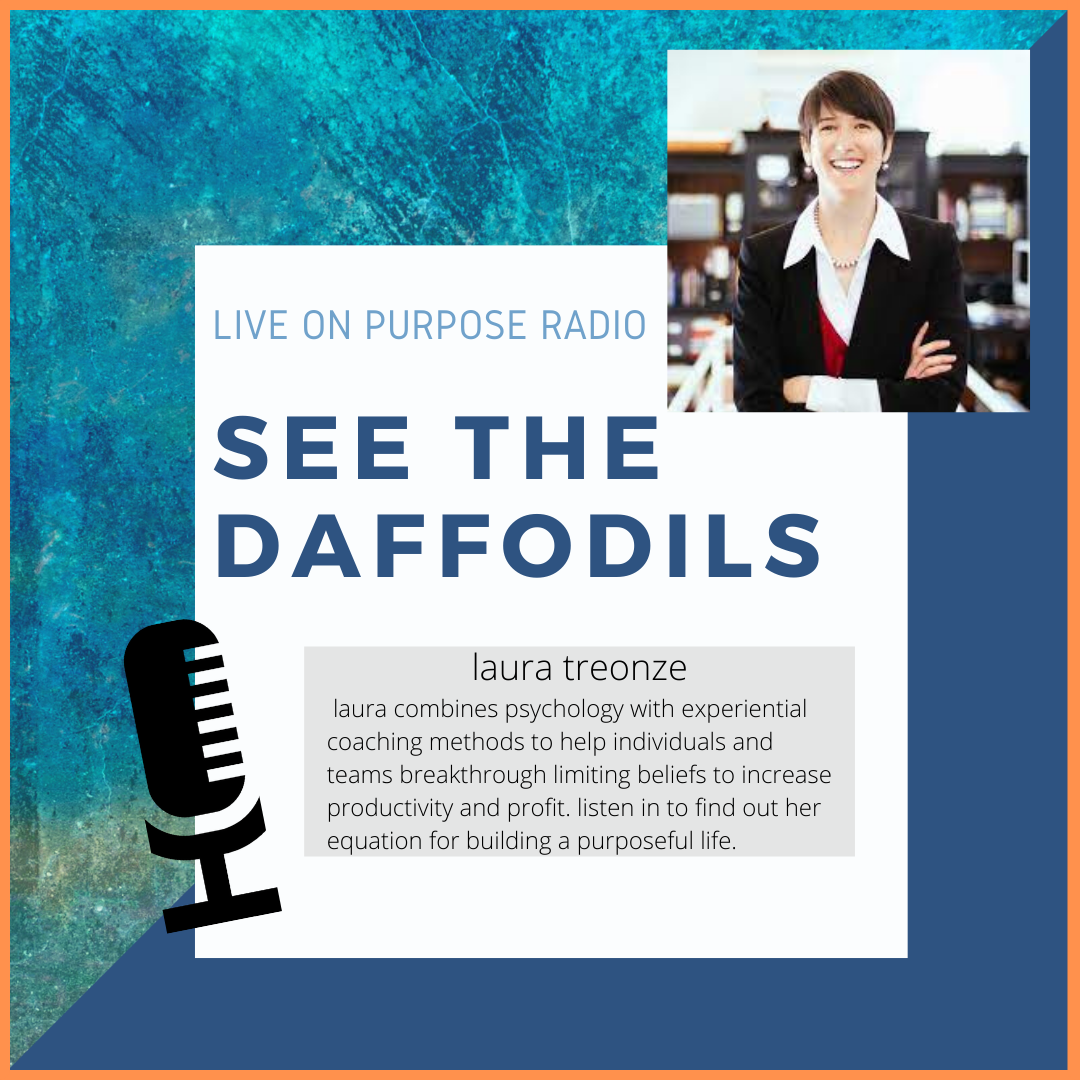 Laura Treonze at Live On Purpose Radio