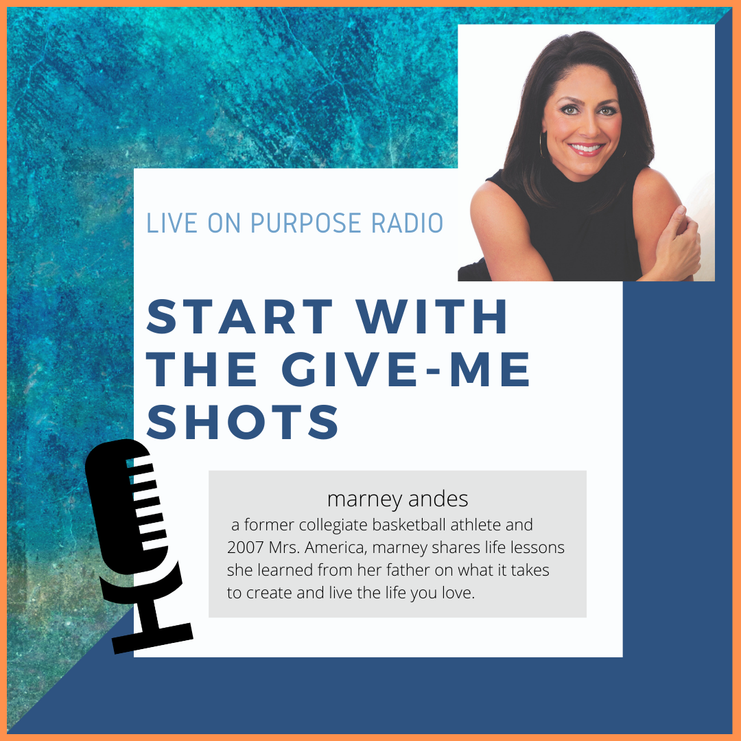 Marney Andes at Live On Purpose Radio