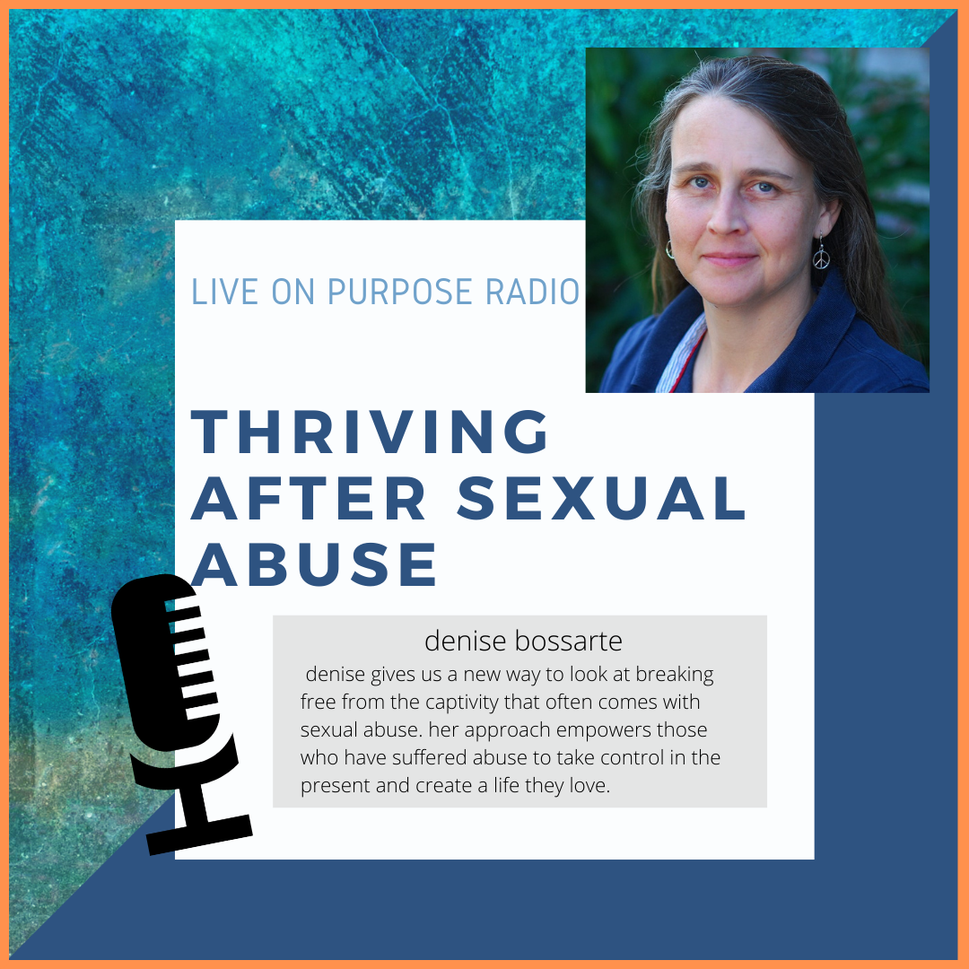 Denise Bossarte at Live On Purpose Radio