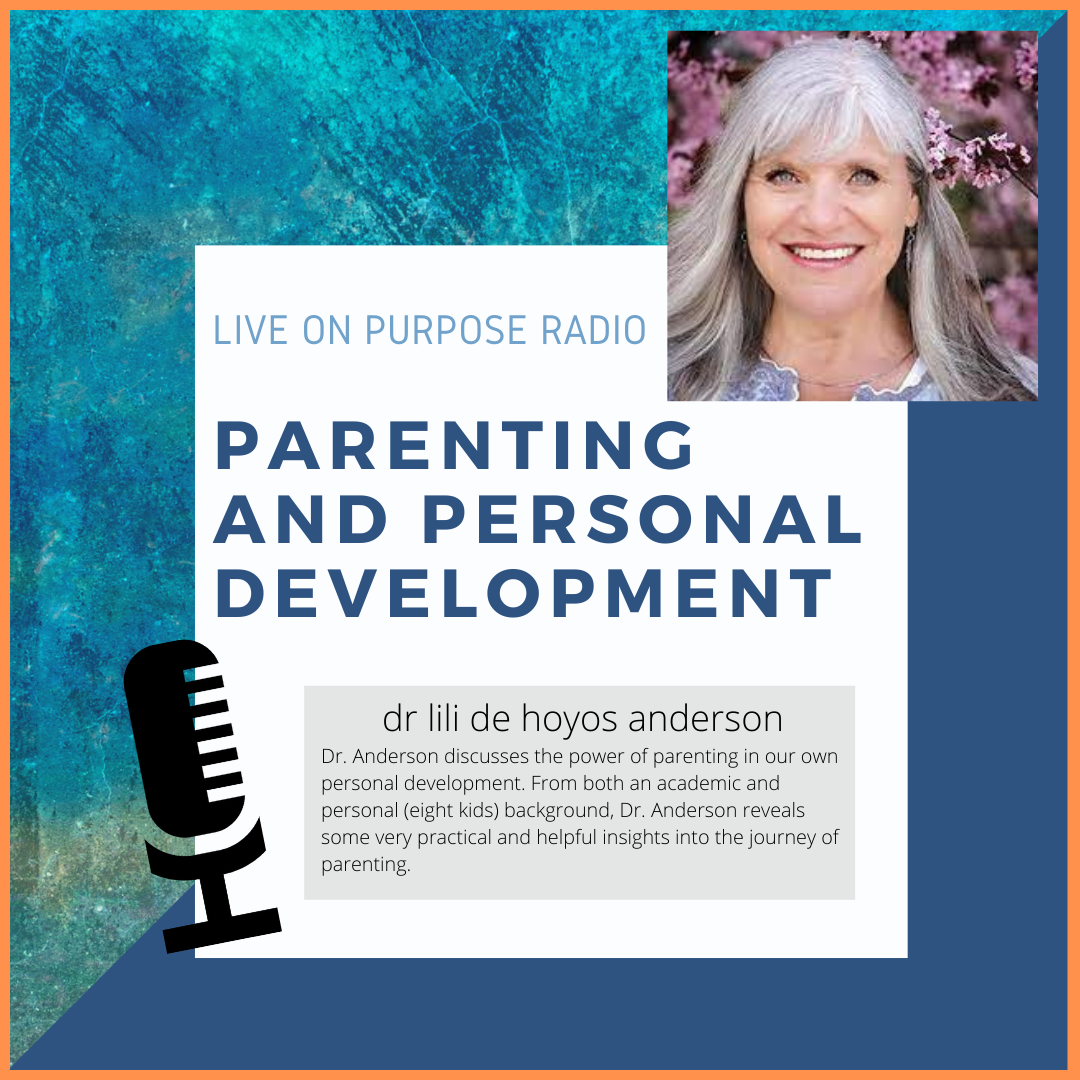 Lili De Hoyos Anderson at Live On Purpose Radio