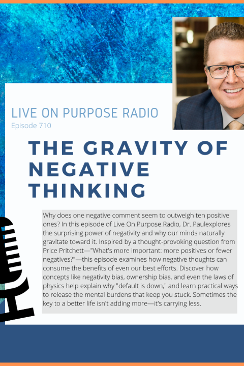 The Gravity of Negative Thinking – Episode #710